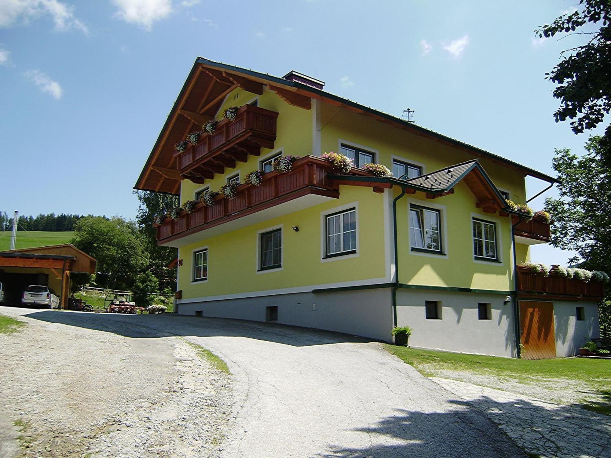 Апартаменты Huberhof Im Almenland Санкт-Катрайн-ам-Оффенэгг Экстерьер фото